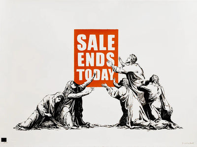 Banksy and the Provocation of "Sale Ends Today": A Critical Analysis