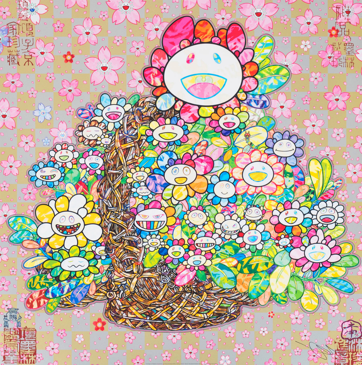 Basket of Flowers