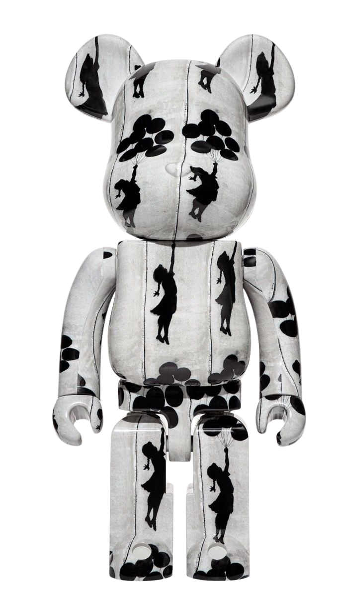 Be@rbrick Flying Balloons Girl 100% & 400% Collectible Set by