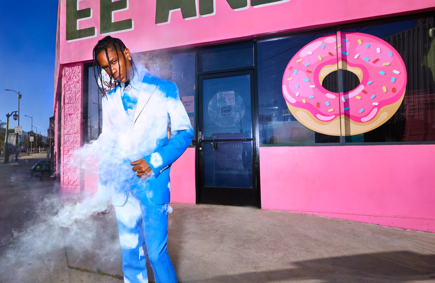 David LaChapelle - Travis Scott: Partly Cloudy with a Chance of ...