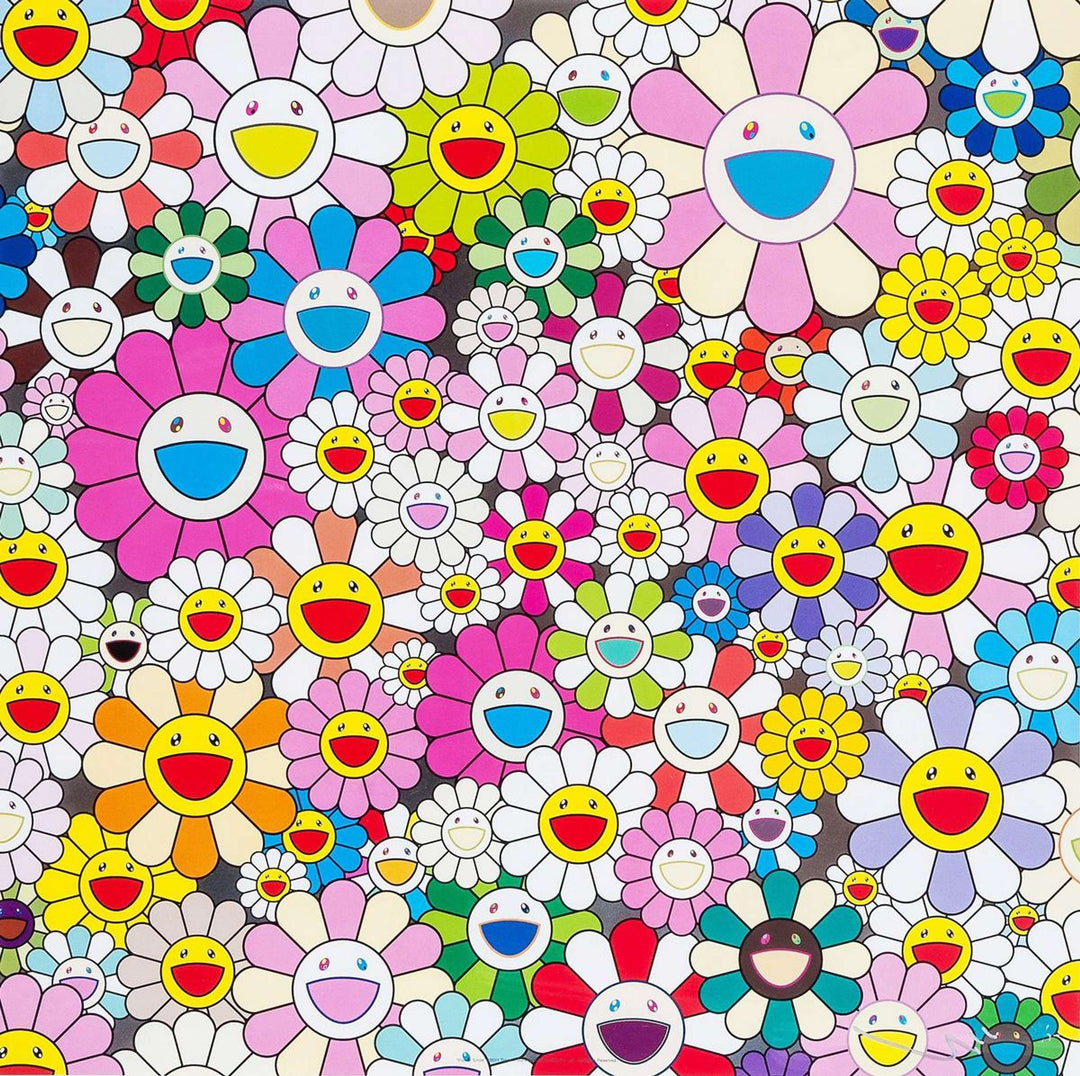 MURAKAMI.FLOWERS takashi murakami プロモ 5枚 MURAKAMI.FLOWERS takashi murakami プロモ 5枚セット 未開封