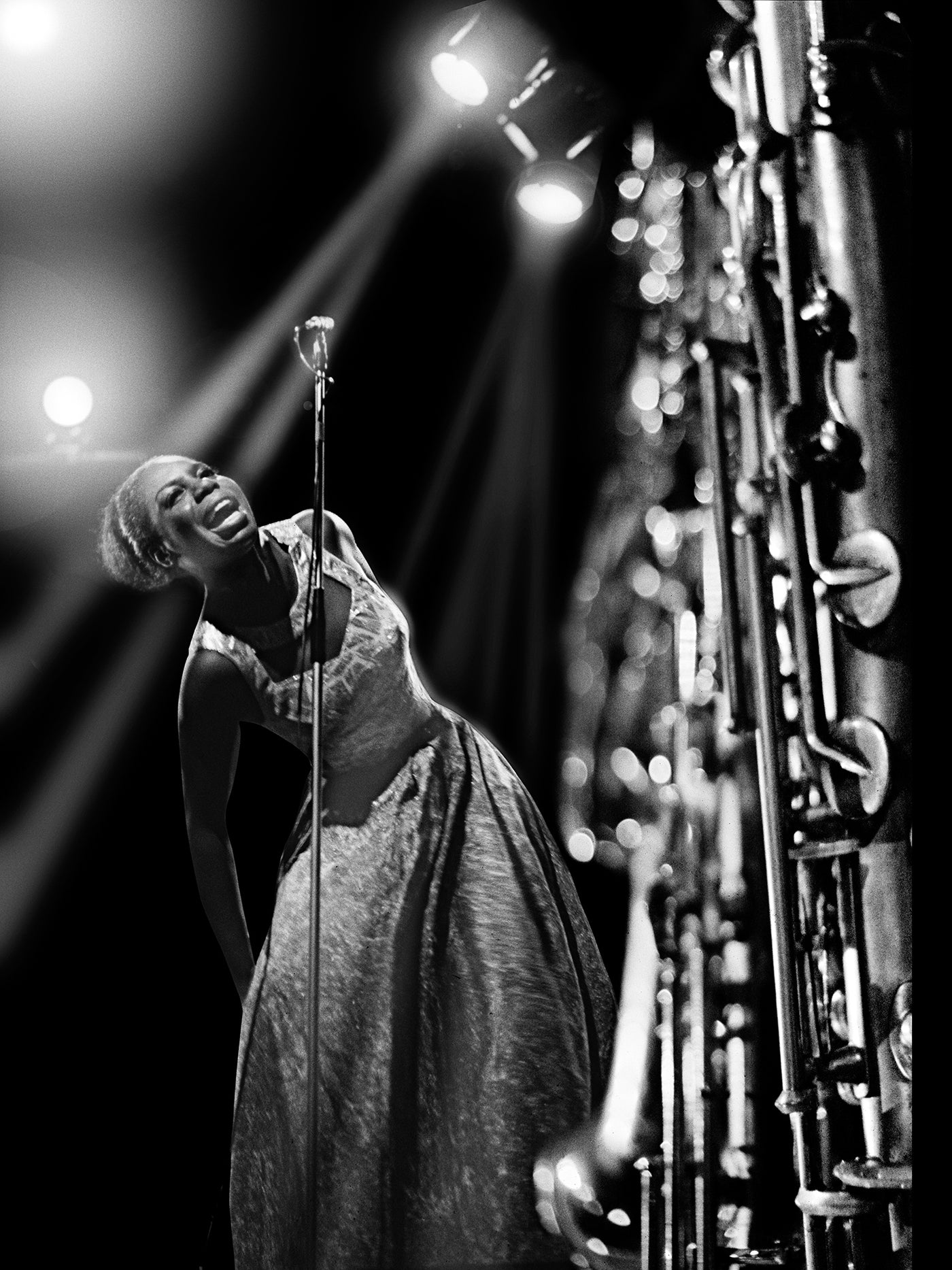 Nina Simone (Belgium) by Marco Glaviano - Photograph Giclée Print - Limited edition of 25 