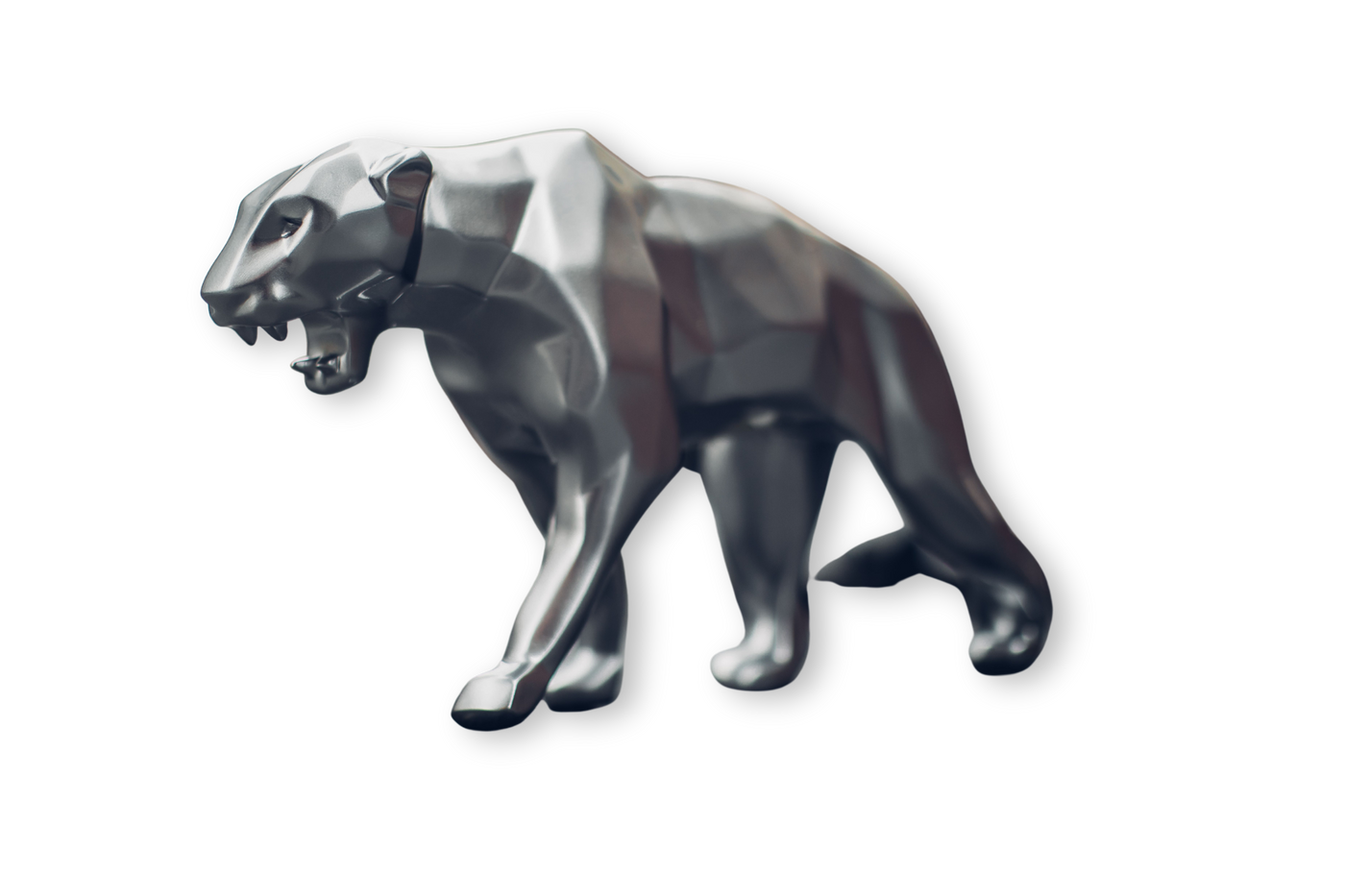 Panther - Silver Metal