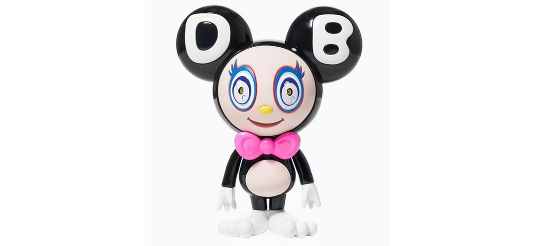 村上隆 FUTURA 2000 DOB2020 BLACK ED100 Takashi Murakami - DOB-Kun (Black) – Deodato Arte