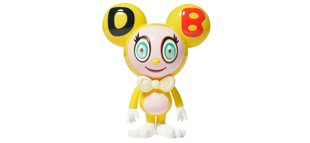 DOB-kun 村上隆 Takashi Murakami yellow Takashi Murakami - DOB-Kun (Yellow) – Deodato Arte