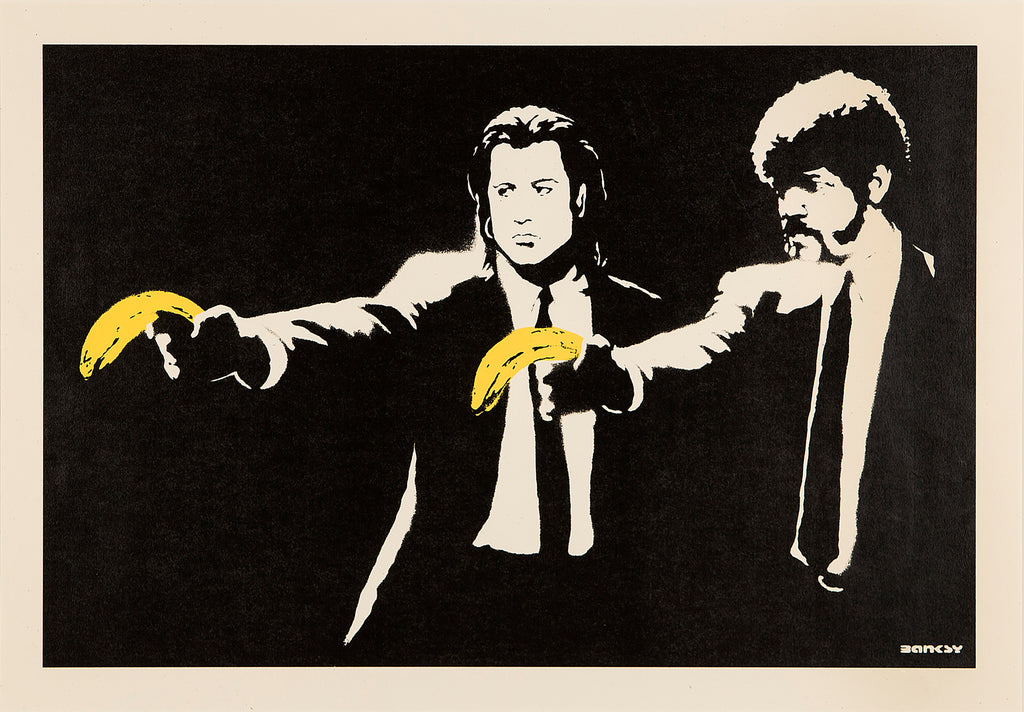 BANKSY Pulp Fiction WCP特別版 COA BANKSY Pulp Fiction WCP特別版 COA Banksy バンクシー PULP