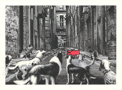 Alley Dogs - Mr. Brainwash - 2022 - Screenprint on Paper - Edition of 25